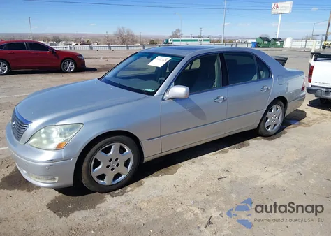 2005 Lexus Ls 430 z USA, uszkodzony, nr VIN JTHBN36F055004128